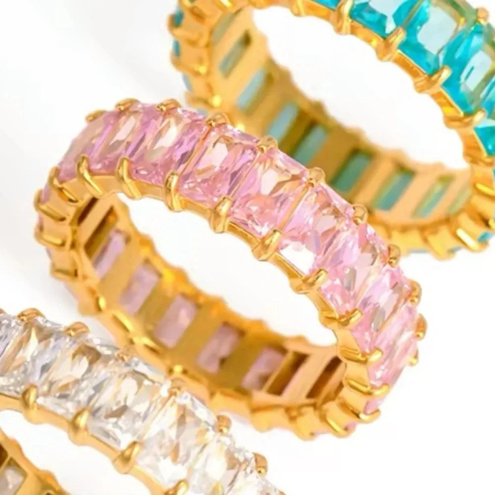 Allidia Pinkish Diamond Ring - Picture 1 of 6